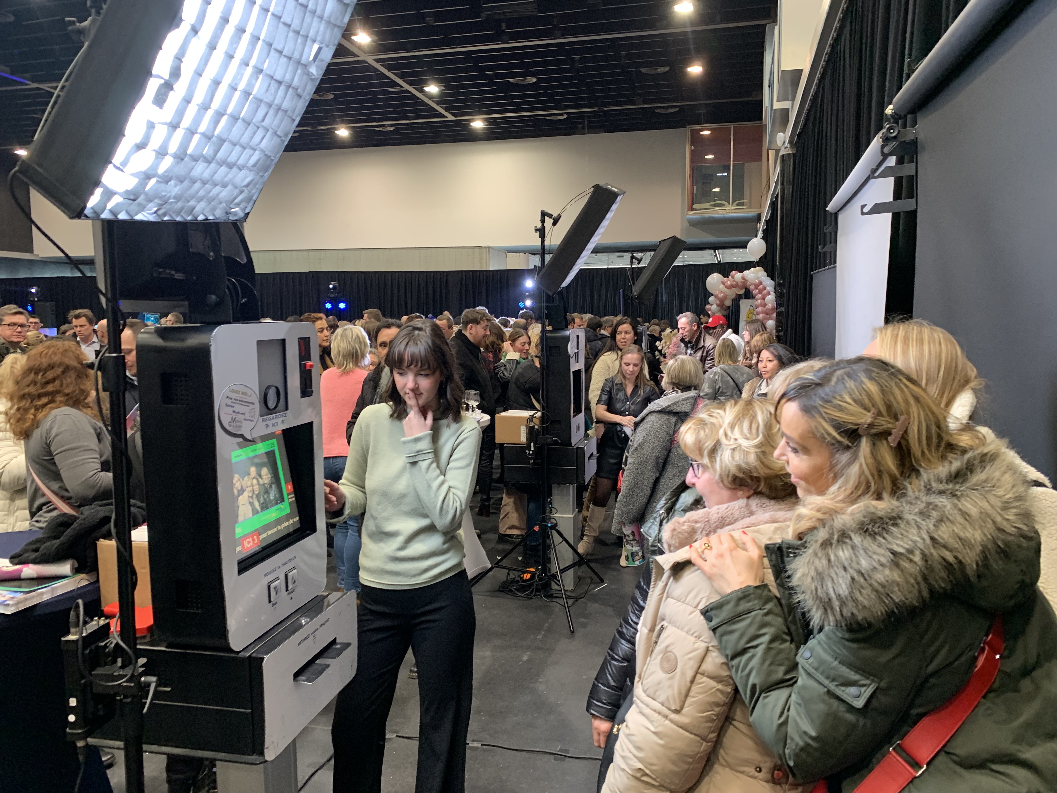 Hôtesse animation photobooth