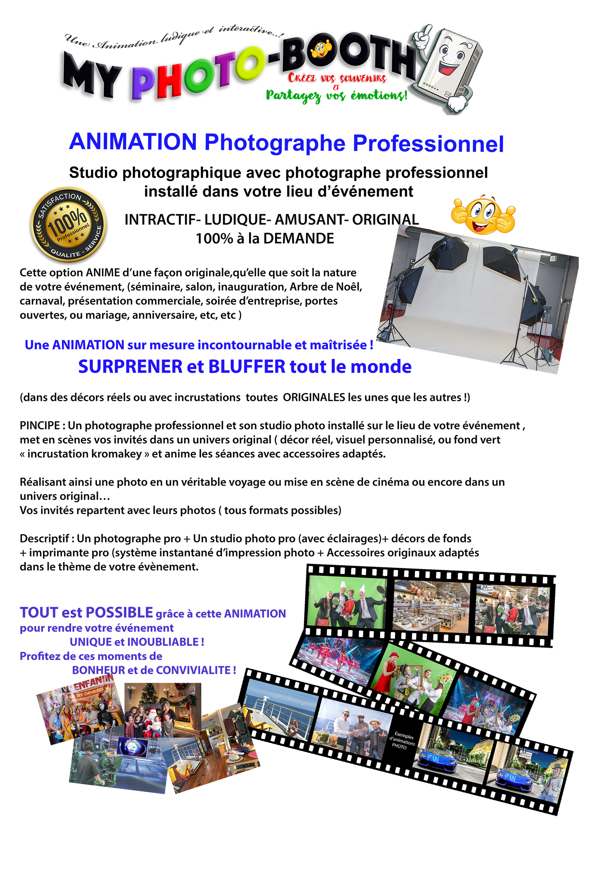 Animation 100% Photographe